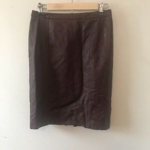 Worthington. VEgan leather skirt